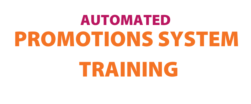Automated Promotions System Training
